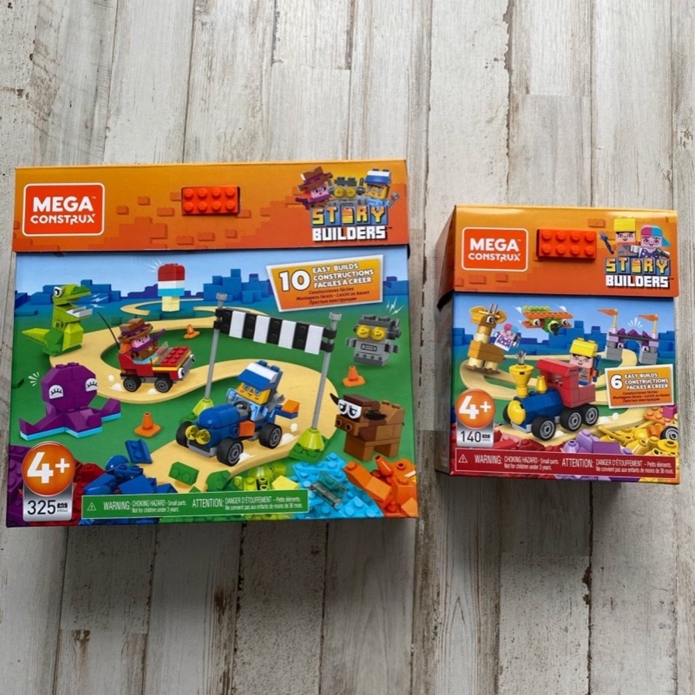 New Mega Construx Ultimate Story Builders Bulk Construction Set